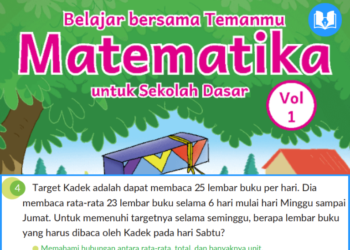 Target Kadek adalah dapat membaca 25 lembar buku per hari