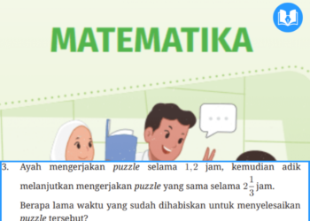 ayah mengerjakan puzzle selama 1,2 jam