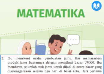 Ibu menekuni usaha pembuatan jamu. Ibu memasarkan produk jamu buatannya dengan mengikuti bazar UMKM