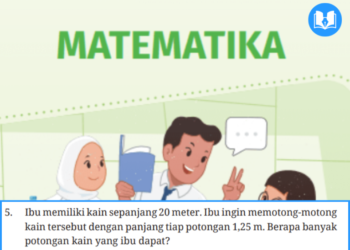 ibu memiliki kain sepanjang 20 meter