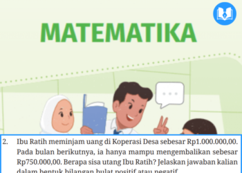 Ibu Ratih meminjam uang di Koperasi Desa sebesar Rp1.000.000,00