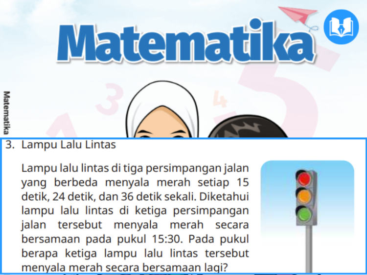 lampu lalu lintas di tiga persimpangan jalan yang berbeda menyala merah