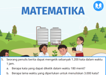 seorang penulis berita dapat mengetik sebanyak 1.200 kata dalam waktu 1 jam
