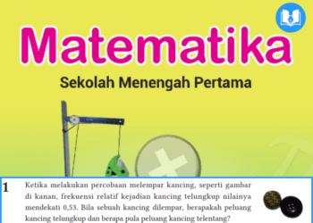 ketika melakukan percobaan melempar kancing