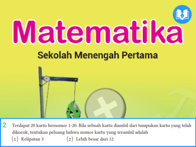 terdapat 20 kartu bernomor 1-20