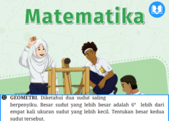 diketahui dua sudut saling berpenyiku