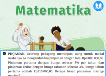 seorang pedagang meminjam uang untuk modal usahanya