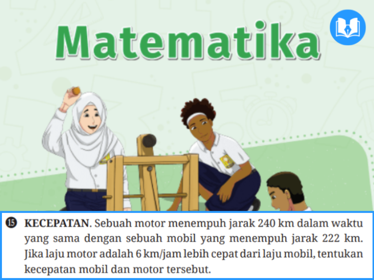 sebuah motor menempuh jarak 240 km