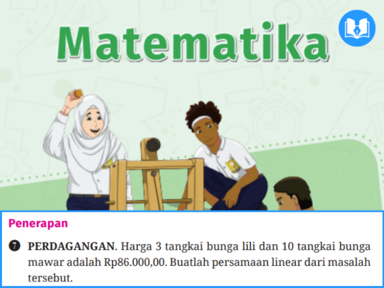 harga 3 tangkai bunga lili dan 10 tangkai bunga mawar