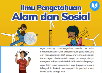 aga senang mendengarkan musik. ia suka mendengarkan musik dengan suara yang kencang