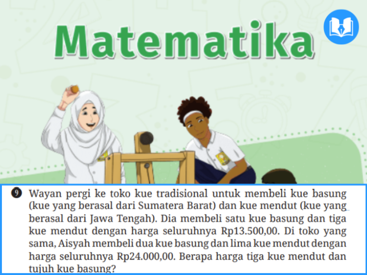 wayan pergi ke toko kue tradisional